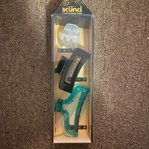 Scunci Mini Hair Claw Clip Set of 3 BNWT